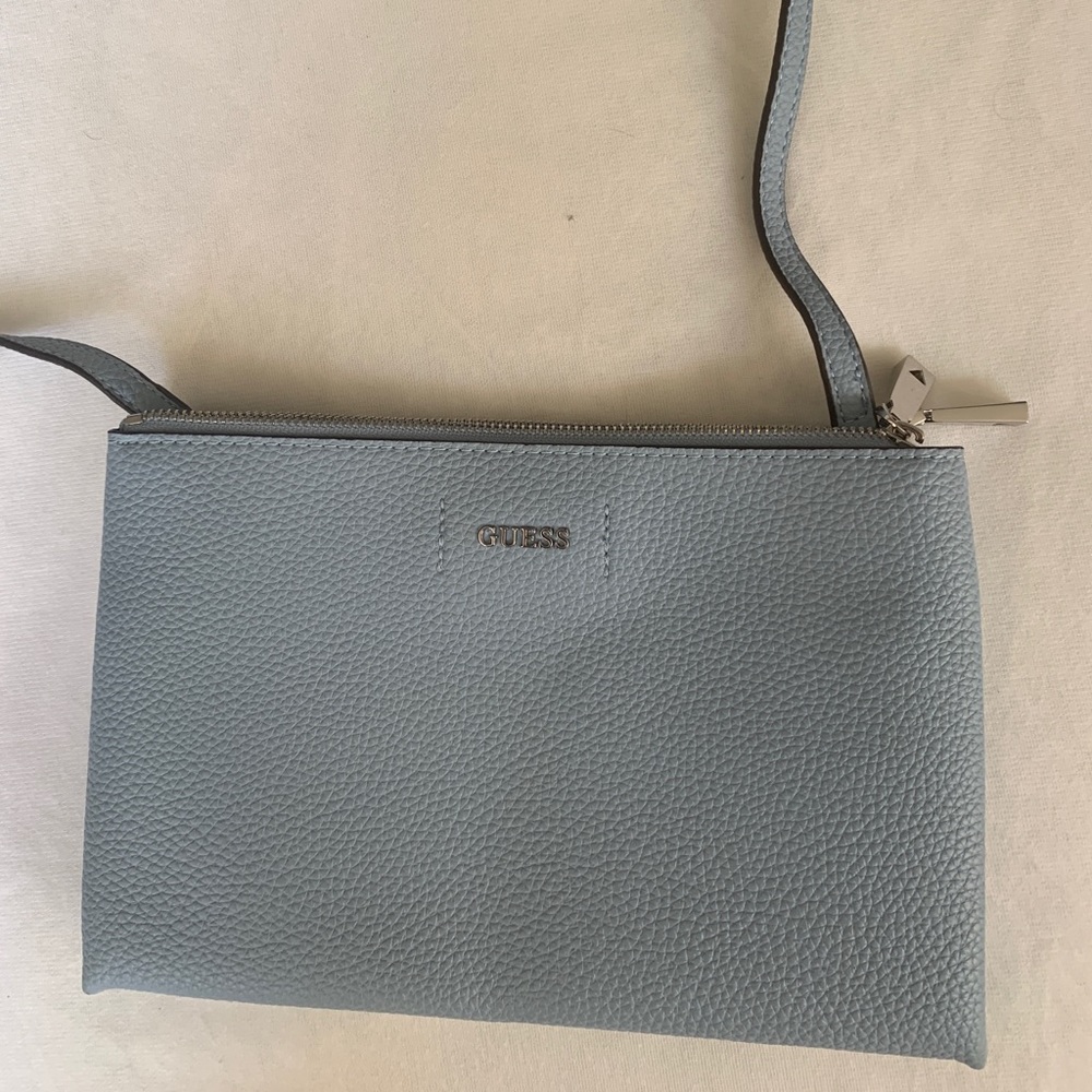 Guess purse light blue